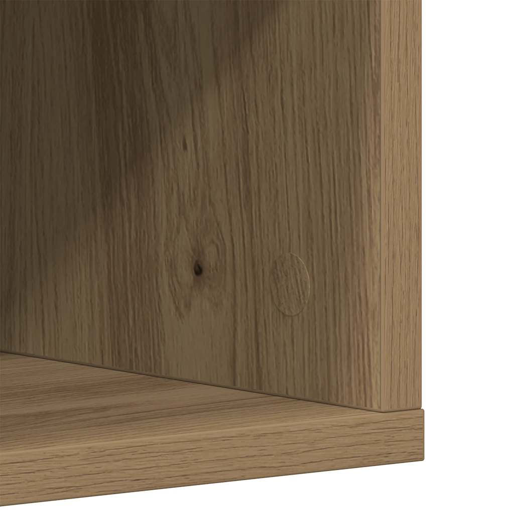 vidaXL Szafka na buty Artisan Oak 54x34x183 cm Drewno klejone