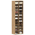 vidaXL Szafka na buty Artisan Oak 54x34x183 cm Drewno klejone