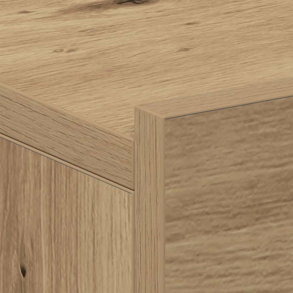 vidaXL Pływająca szafka nocna Artisan Oak 40x32x15 cm Drewno klejone