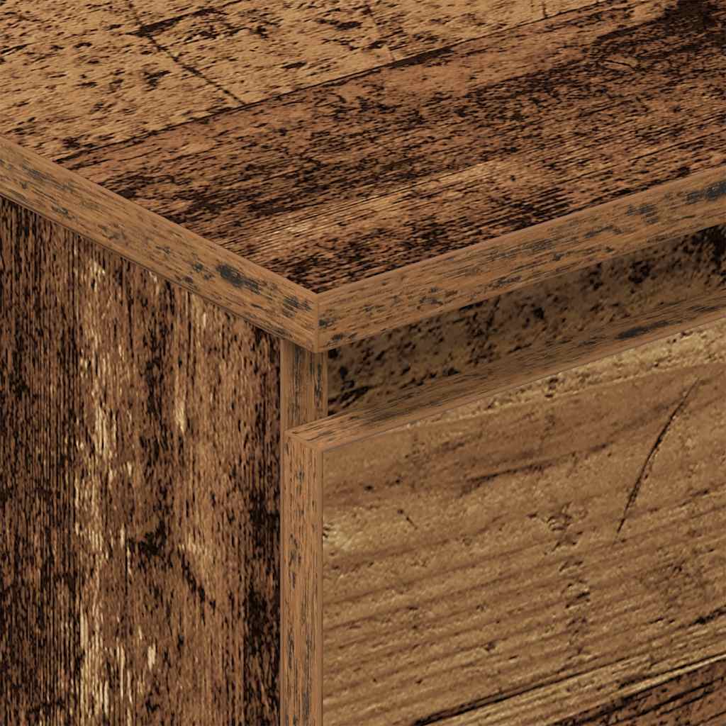 vidaXL Komoda Stare drewno 60x35x98,5 cm Drewno klejone
