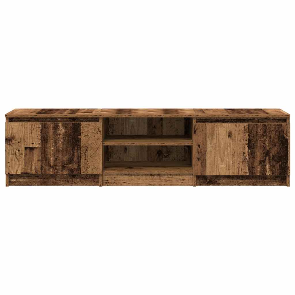 vidaXL Szafka RTV Stare drewno 140x40x36 cm Drewno klejone