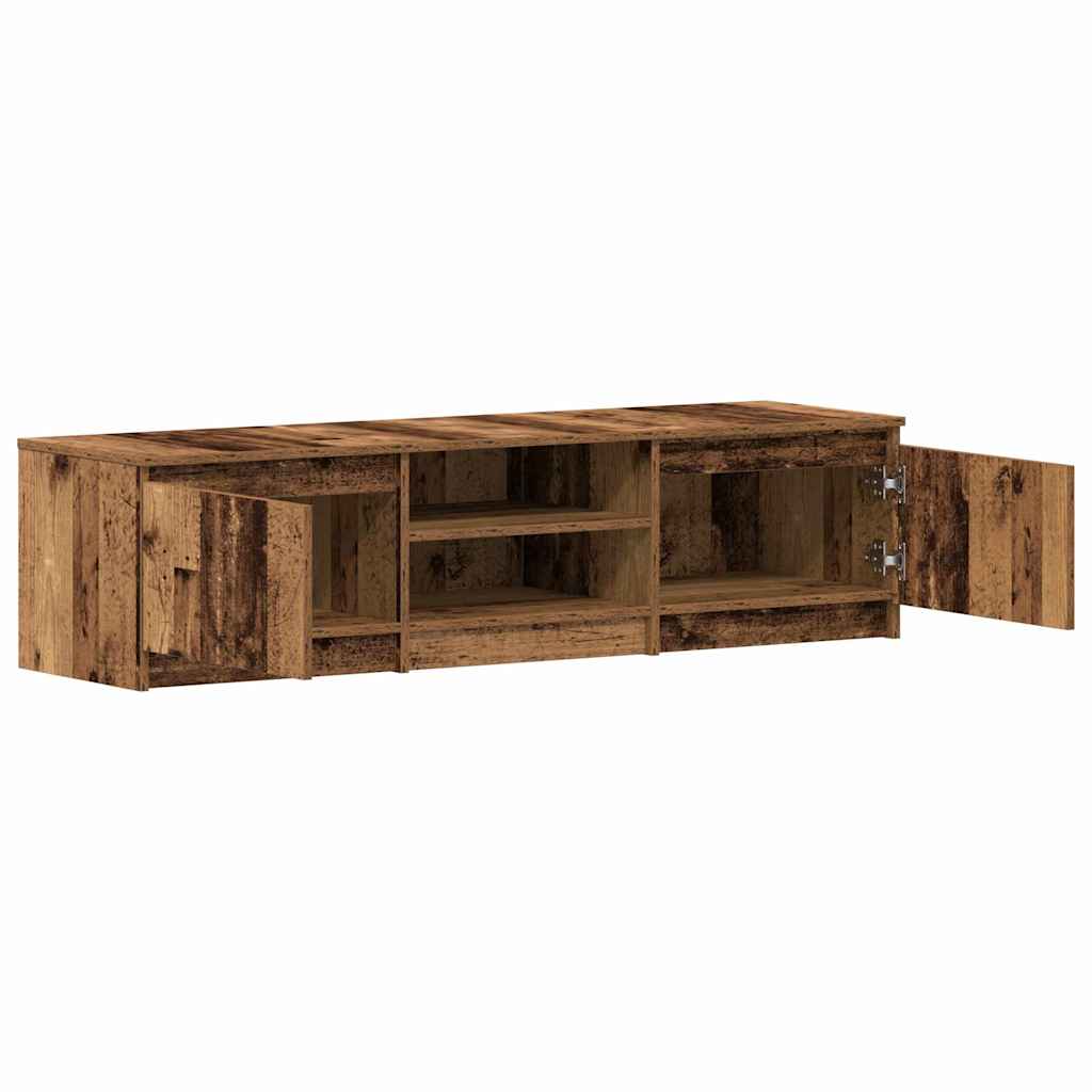 vidaXL Szafka RTV Stare drewno 140x40x36 cm Drewno klejone