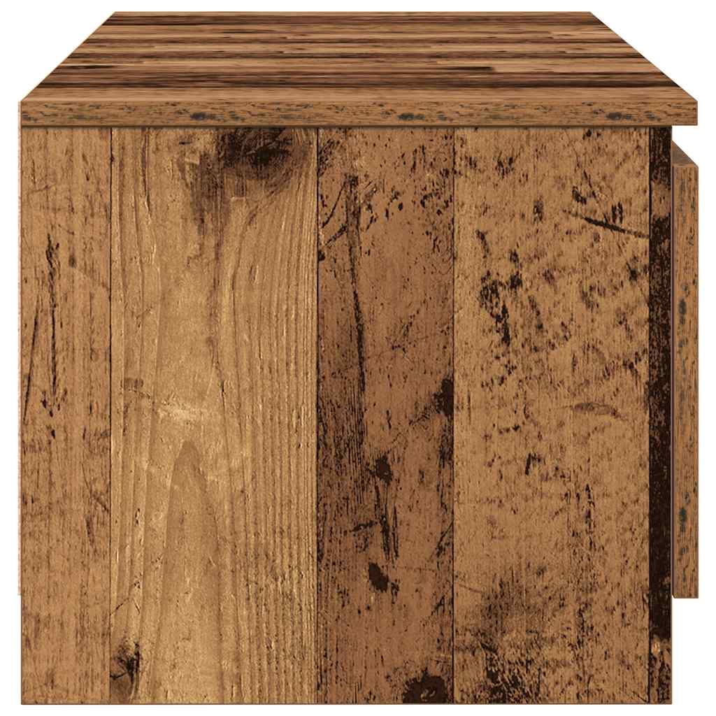 vidaXL Szafka RTV Stare drewno 140x40x36 cm Drewno klejone