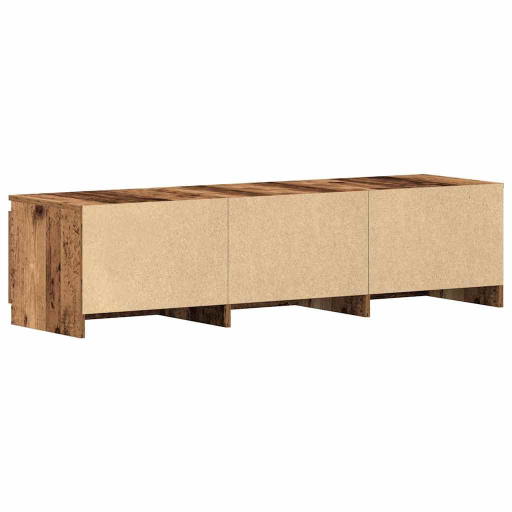 vidaXL Szafka RTV Stare drewno 140x40x36 cm Drewno klejone