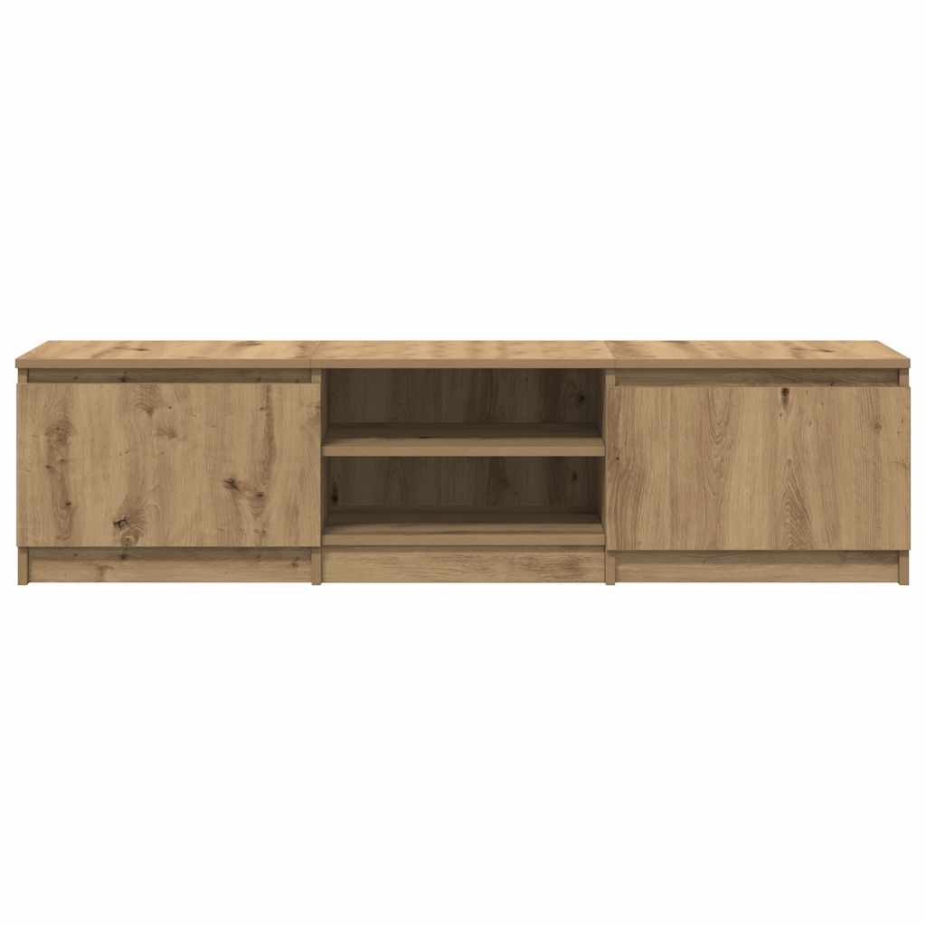 vidaXL Szafka RTV Artisan Oak 140x40x36 cm Drewno klejone