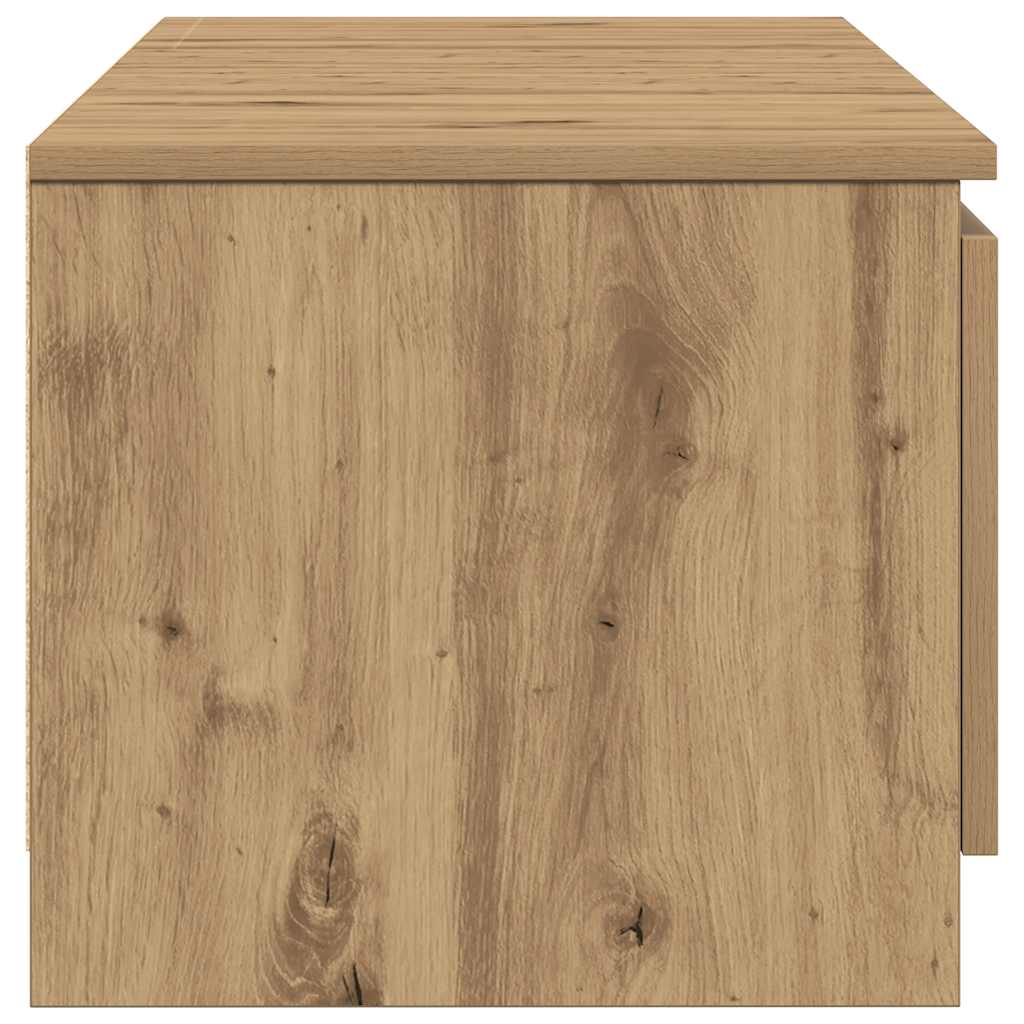 vidaXL Szafka RTV Artisan Oak 140x40x36 cm Drewno klejone