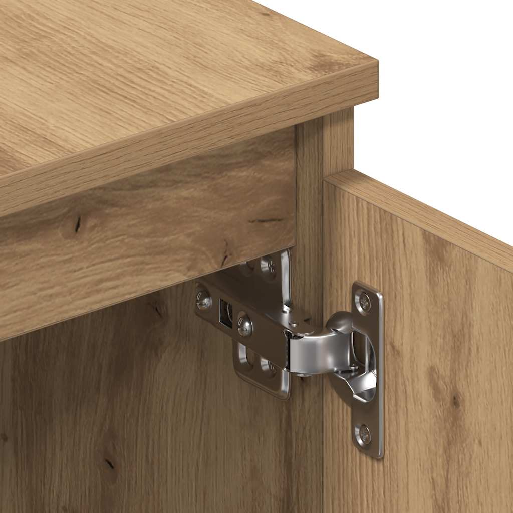 vidaXL Szafka RTV Artisan Oak 140x40x36 cm Drewno klejone