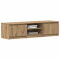 vidaXL Szafka RTV Artisan Oak 140x40x36 cm Drewno klejone