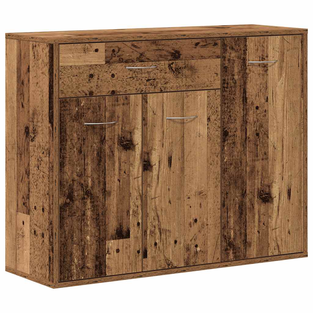 vidaXL Komoda Stare drewno 88x30x70 cm Drewno klejone