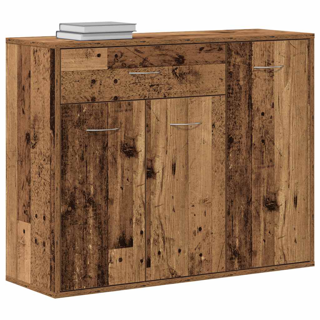 vidaXL Komoda Stare drewno 88x30x70 cm Drewno klejone