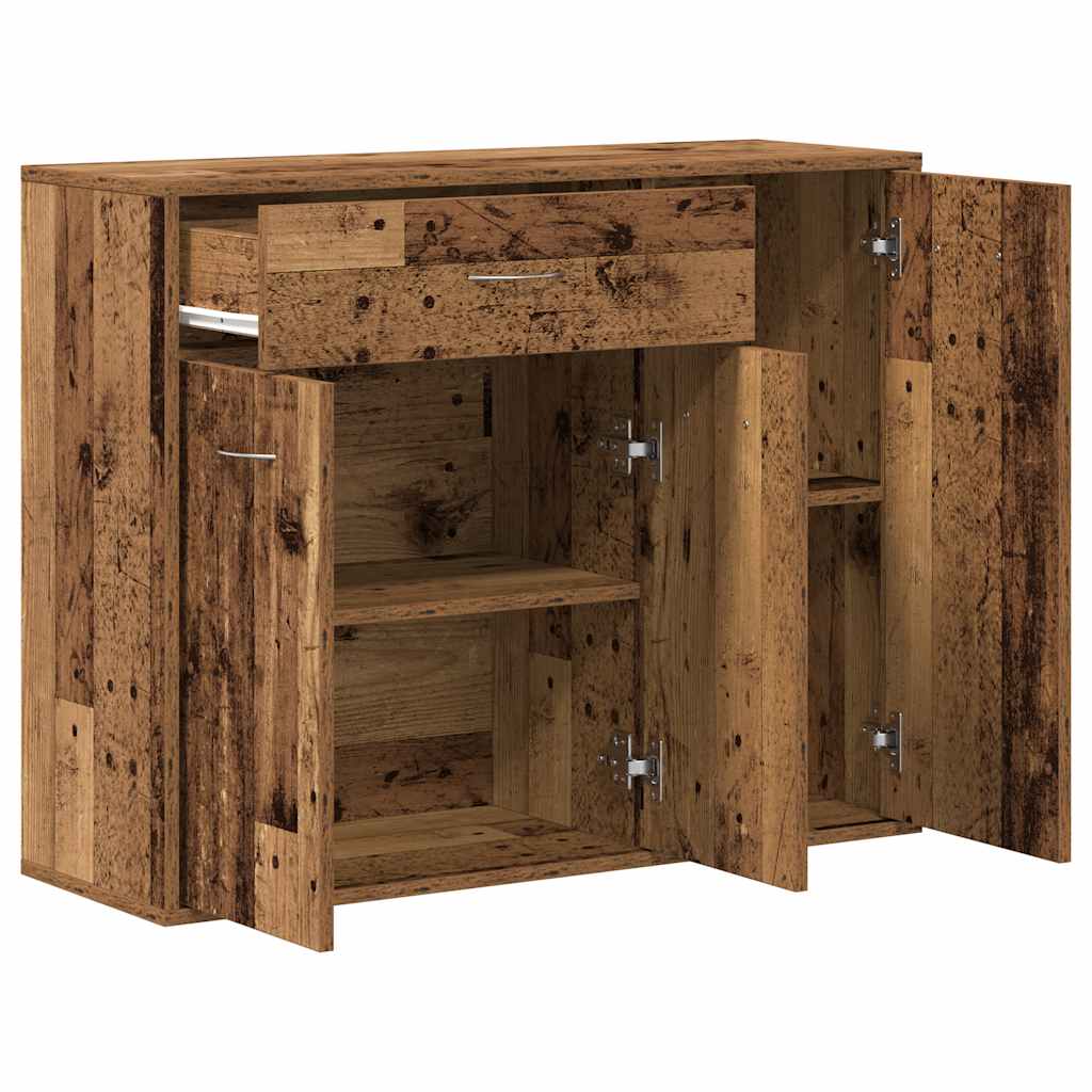 vidaXL Komoda Stare drewno 88x30x70 cm Drewno klejone