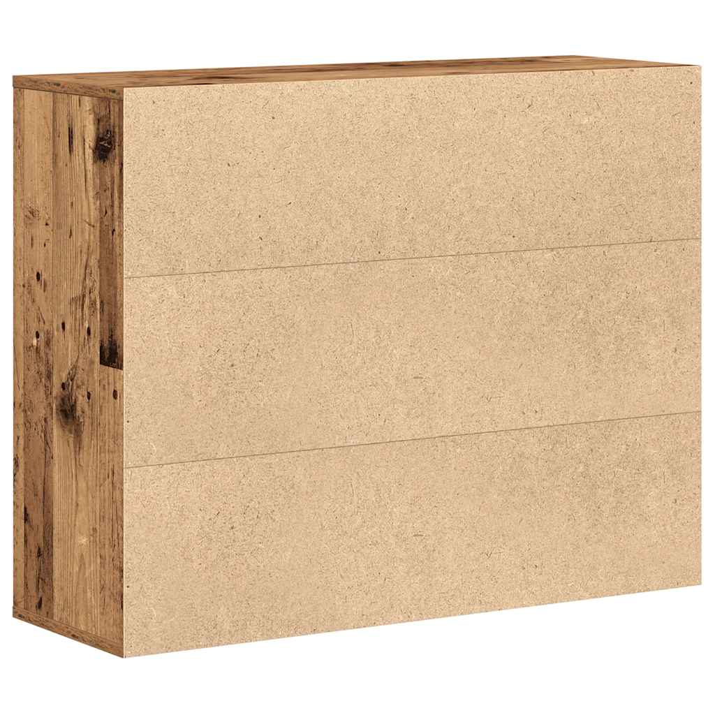 vidaXL Komoda Stare drewno 88x30x70 cm Drewno klejone