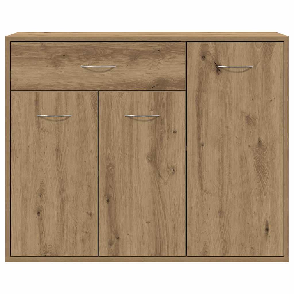 vidaXL Komoda Artisan Dąb 88x30x70 cm Drewno klejone