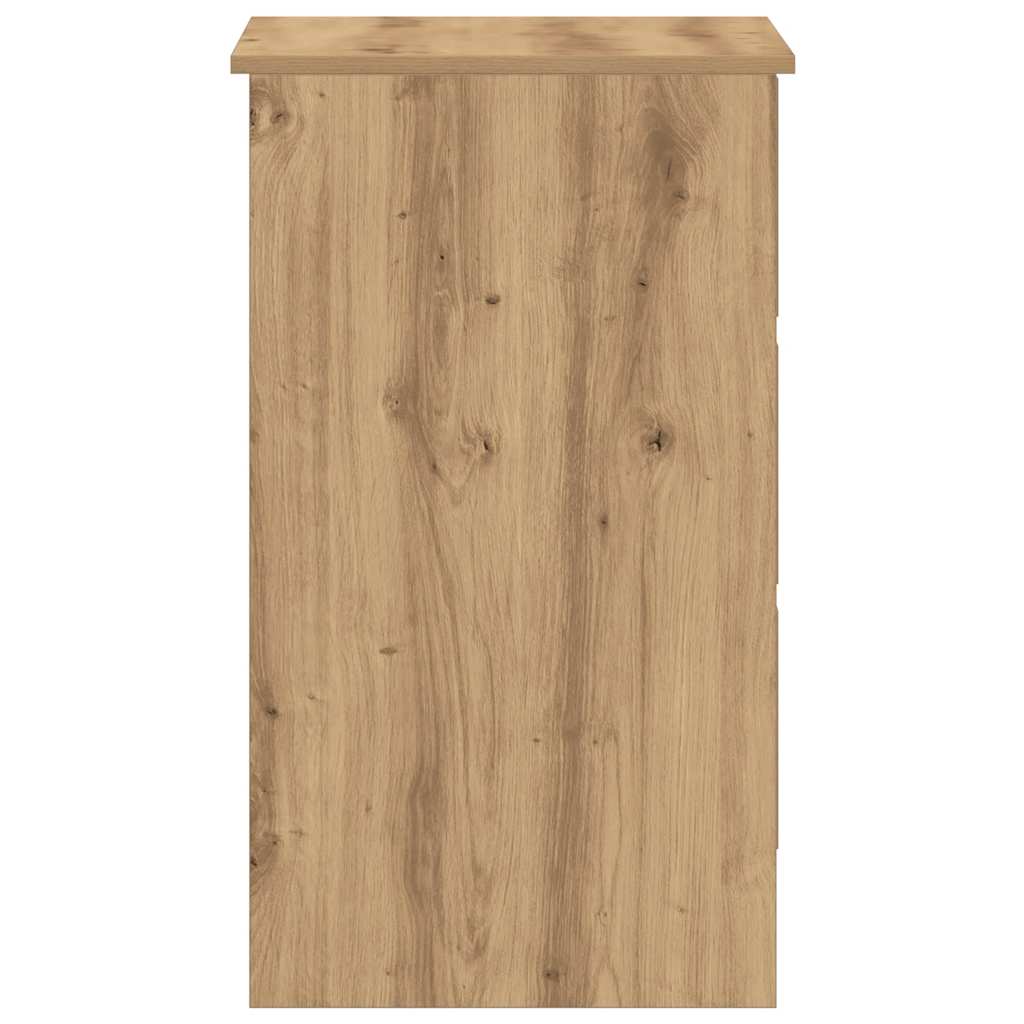 vidaXL Biurko Artisan Dąb 90x45x76 cm Drewno klejone