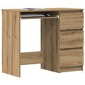vidaXL Biurko Artisan Dąb 90x45x76 cm Drewno klejone