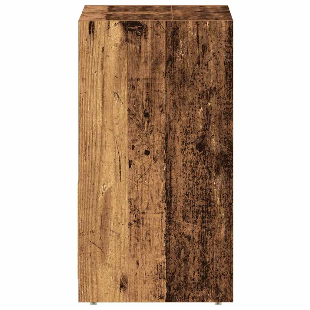 vidaXL Szafka pod umywalkę, stare drewno, 60x33x60 cm