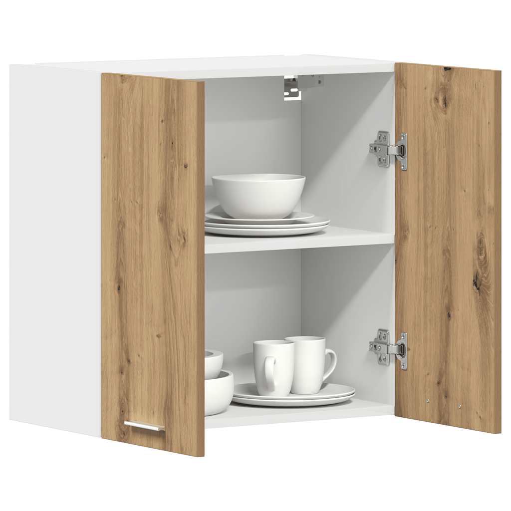 vidaXL Szafka ścienna kuchenna "Lyon" Artisan Oak 60x31x60 cm