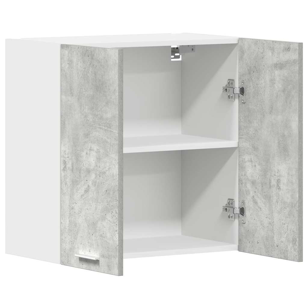 vidaXL Szafka ścienna kuchenna Betonowa szara 60x31x60 cm