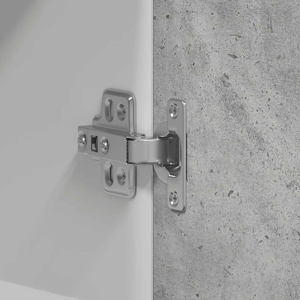 vidaXL Szafka ścienna kuchenna Betonowa szara 60x31x60 cm