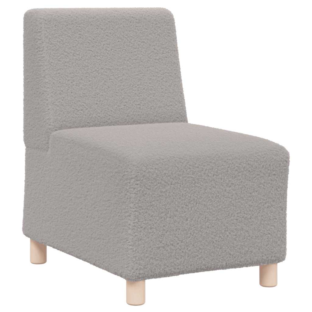vidaXL Modułowa sofa bez podłokietników Jasnoszary