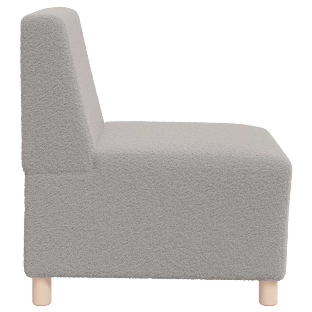 vidaXL Modułowa sofa bez podłokietników Jasnoszary