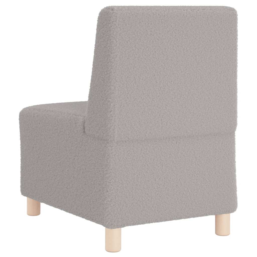 vidaXL Modułowa sofa bez podłokietników Jasnoszary