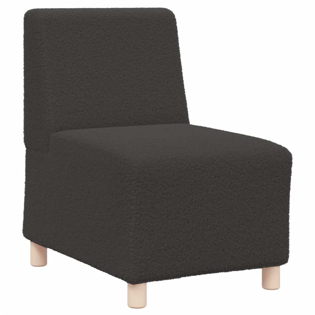vidaXL Modułowa sofa bez podłokietników Ciemnoszary