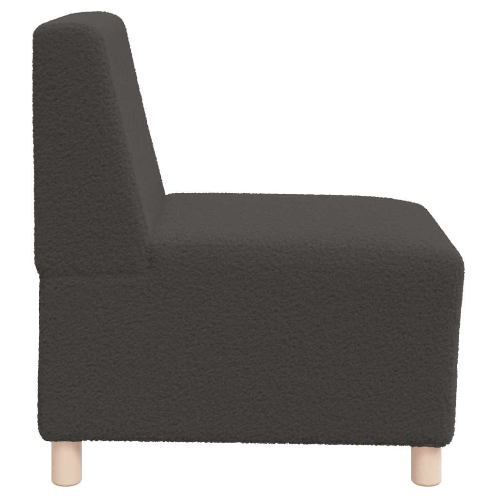 vidaXL Modułowa sofa bez podłokietników Ciemnoszary