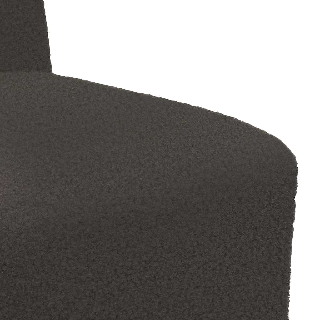 vidaXL Modułowa sofa bez podłokietników Ciemnoszary