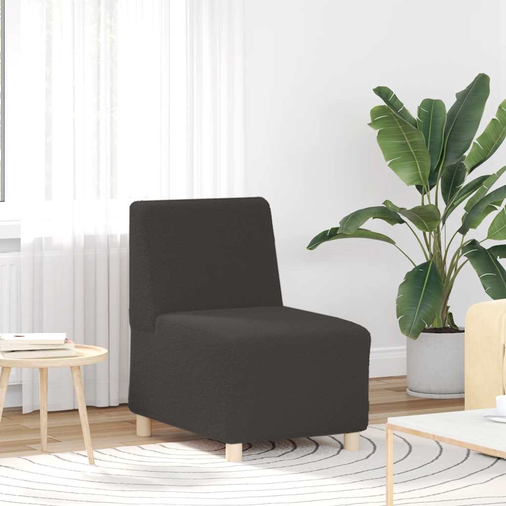 vidaXL Modułowa sofa bez podłokietników Ciemnoszary