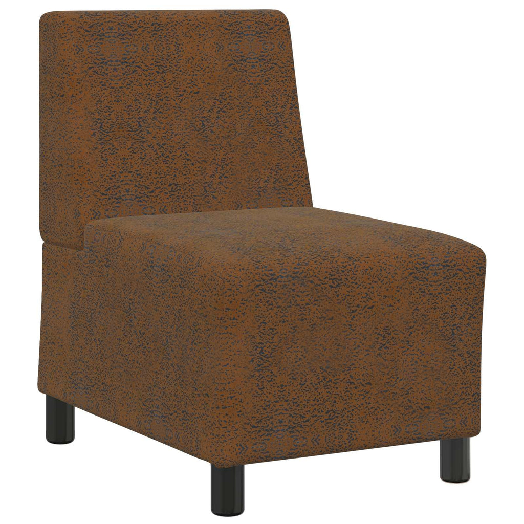vidaXL Modułowa sofa bez podłokietników Brązowy 55 x 74 x 82 cm
