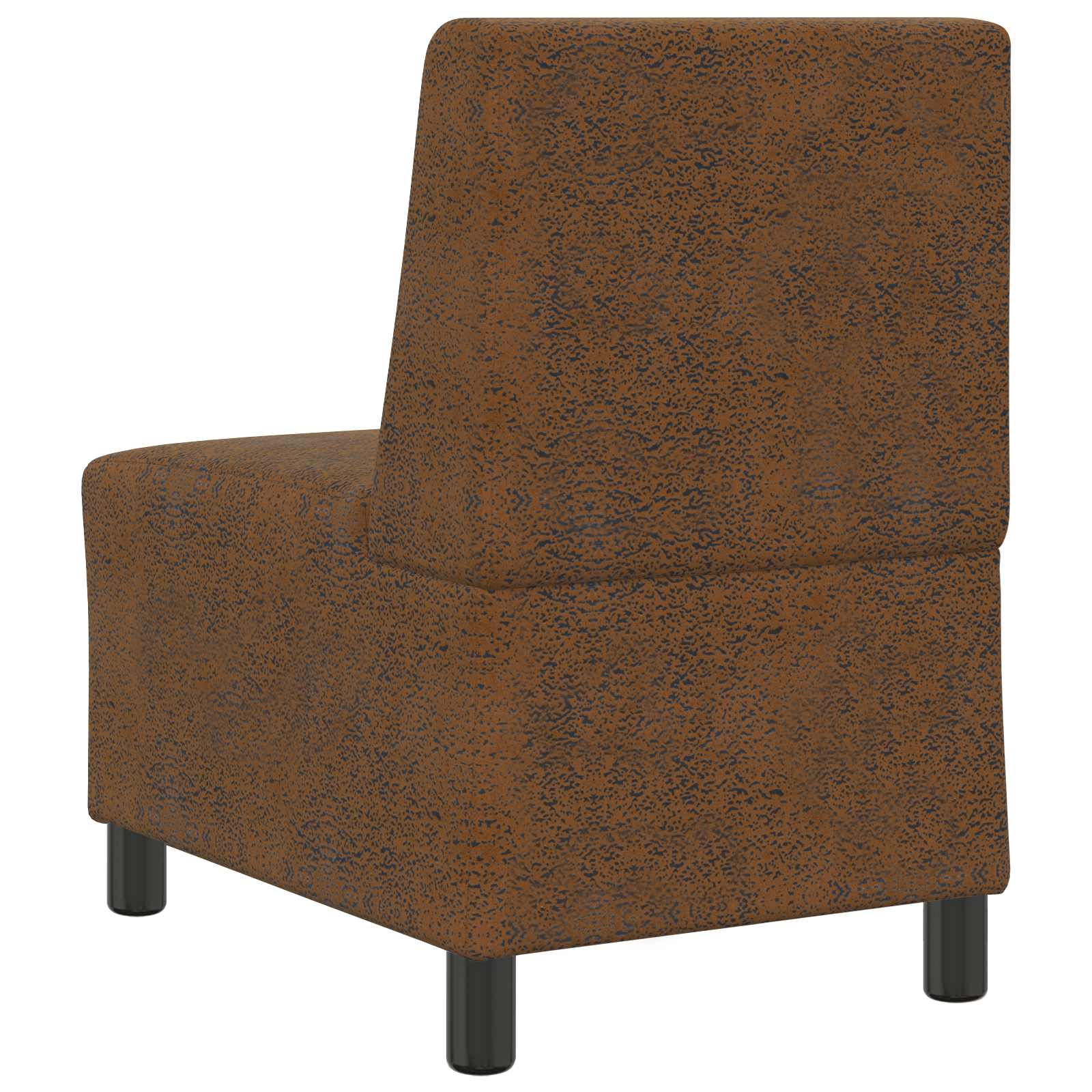 vidaXL Modułowa sofa bez podłokietników Brązowy 55 x 74 x 82 cm
