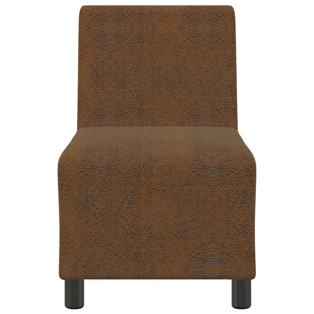 vidaXL Modułowa sofa bez podłokietników Brązowy 55 x 74 x 82 cm
