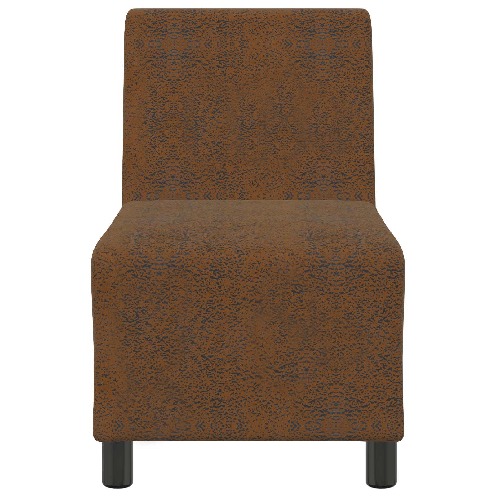 vidaXL Modułowa sofa bez podłokietników Brązowy 55 x 74 x 82 cm