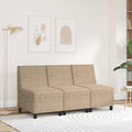 vidaXL Modułowa sofa bez podłokietników Jasnoszary 55 x 74 x 82 cm