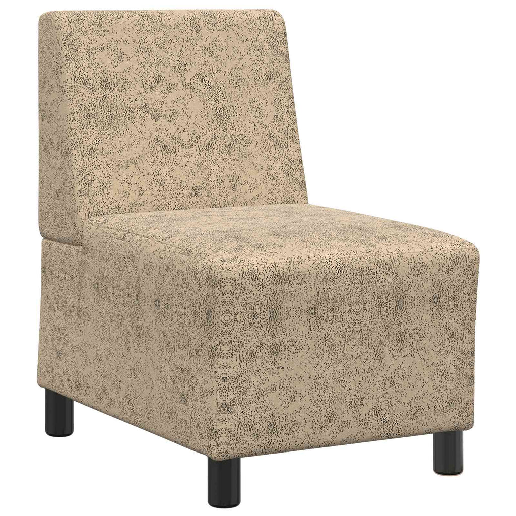 vidaXL Modułowa sofa bez podłokietników Jasnoszary 55 x 74 x 82 cm