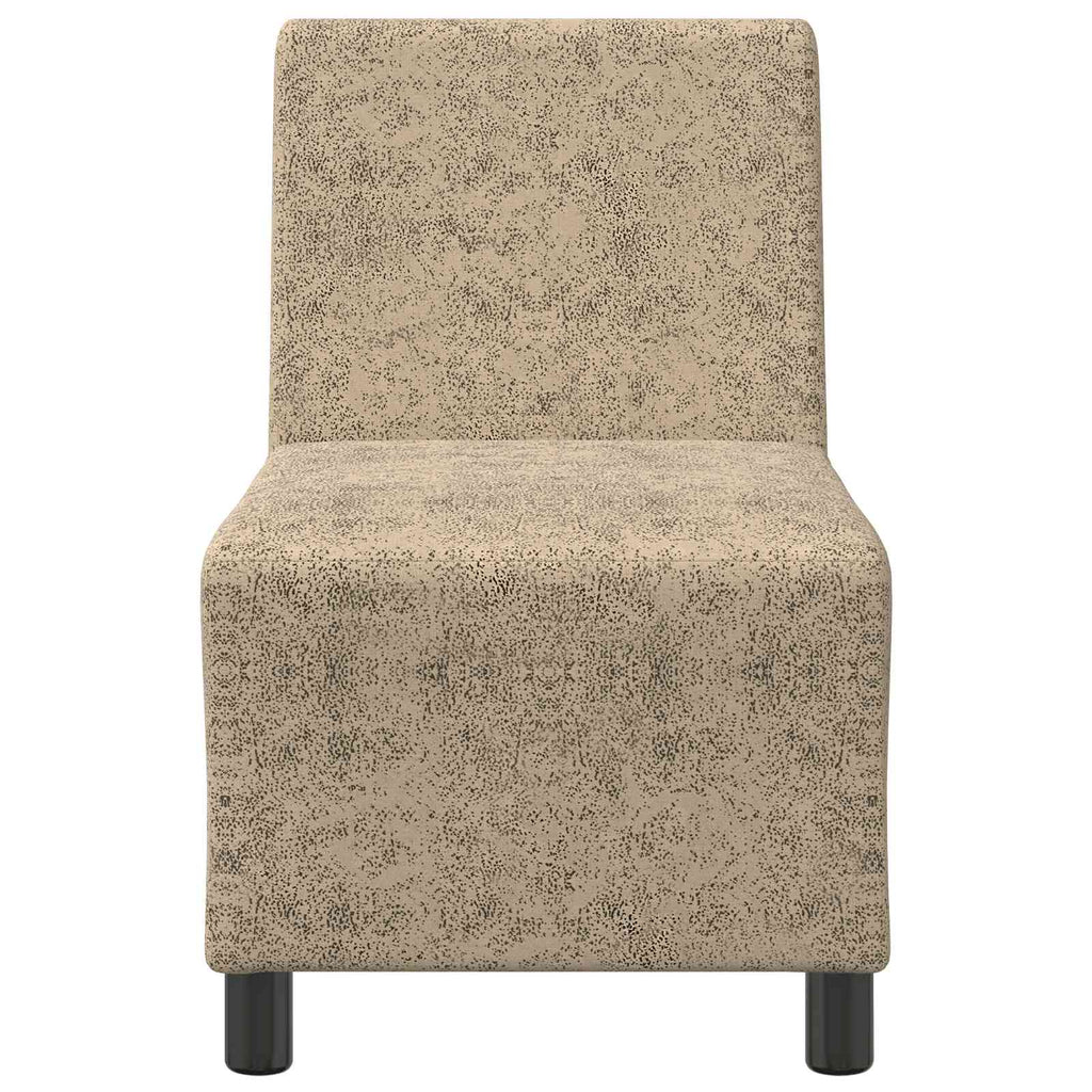 vidaXL Modułowa sofa bez podłokietników Jasnoszary 55 x 74 x 82 cm