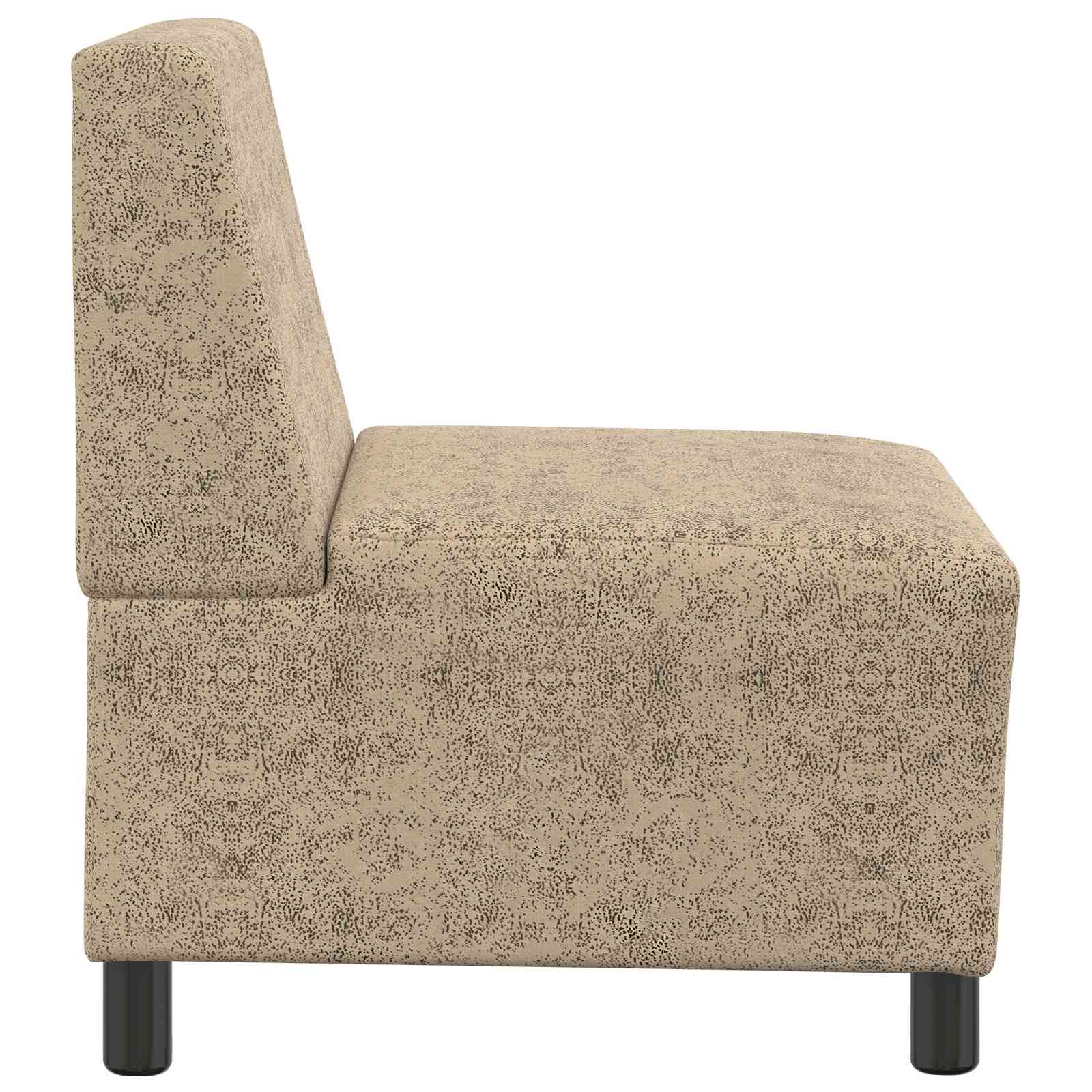 vidaXL Modułowa sofa bez podłokietników Jasnoszary 55 x 74 x 82 cm