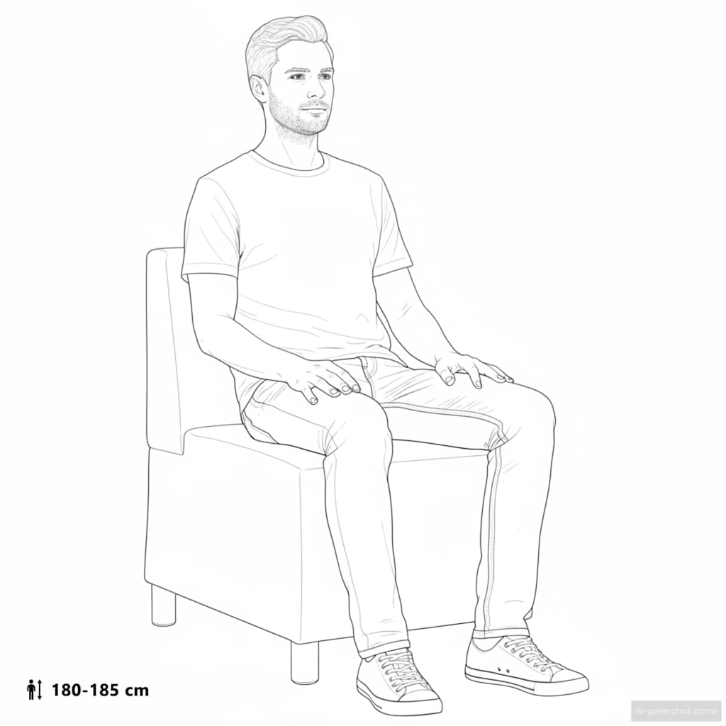 vidaXL Modułowa sofa bez podłokietników Ciemnoszara 55 cm Skóra syntetyczna zamszowa