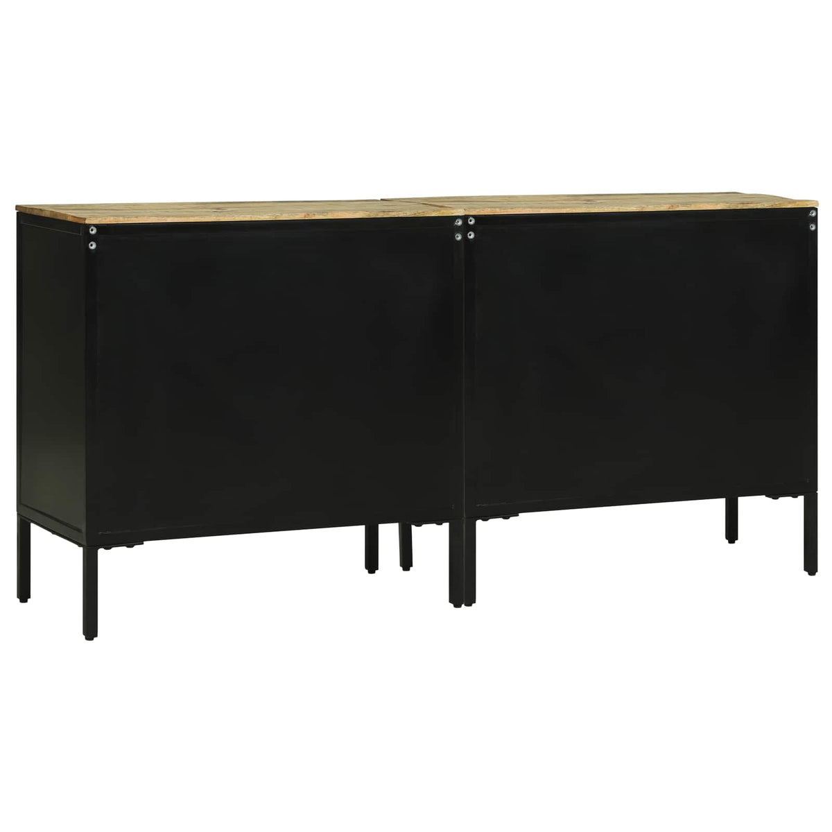 vidaXL Komody 70 x 35 x 70 cm Brązowy Lite surowe drewno mango