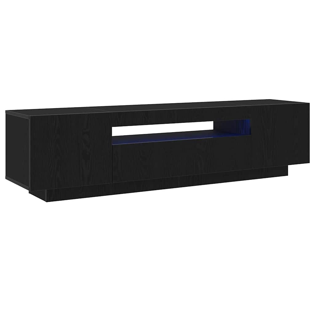vidaXL Szafka pod telewizor Czarny 160 x 35 x 40 cm