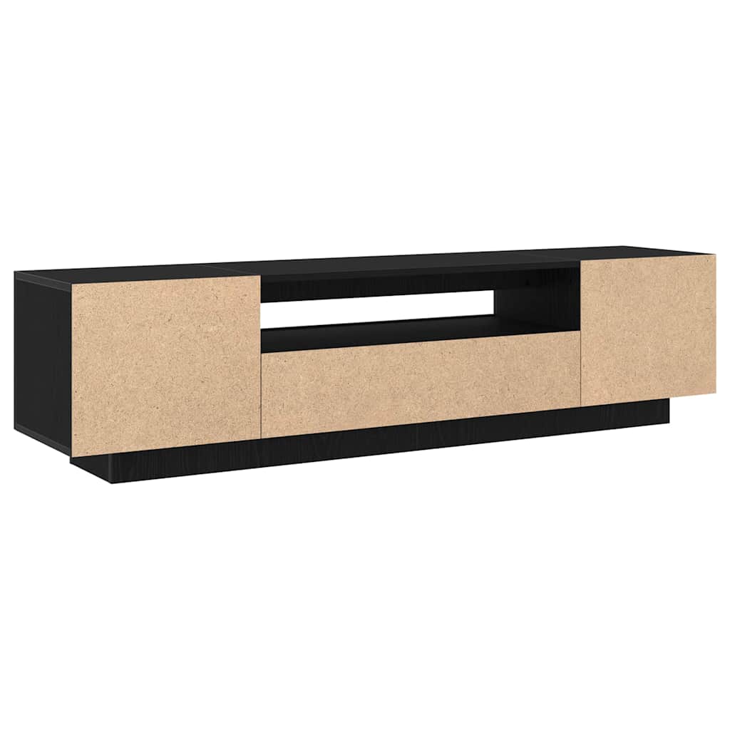 vidaXL Szafka pod telewizor Czarny 160 x 35 x 40 cm