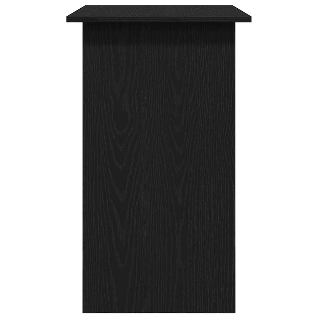 vidaXL Biurko, czarny dąb, 80x45x74 cm, materiał drewnopochodny