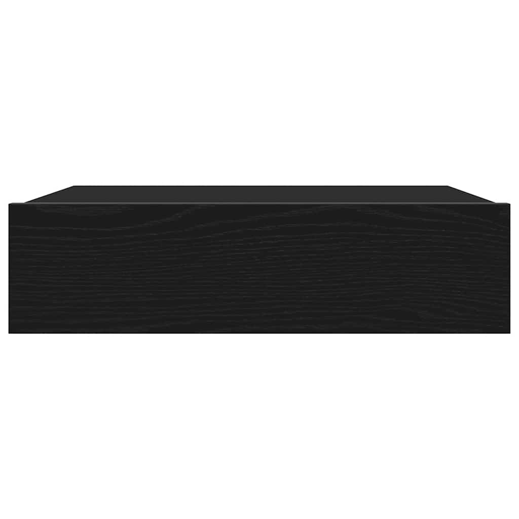vidaXL Szafki RTV z oświetleniem LED 2 szt. Dąb czarny 60x35x15,5 cm