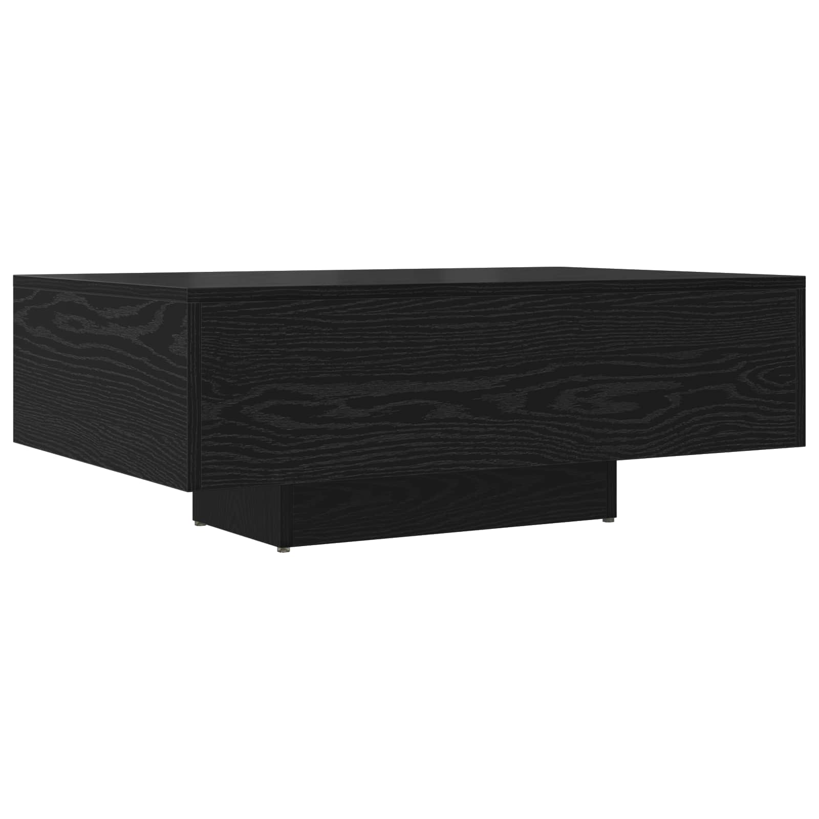 vidaXL Stolik kawowy Czarny Dąb 85 x 55 x 31 cm