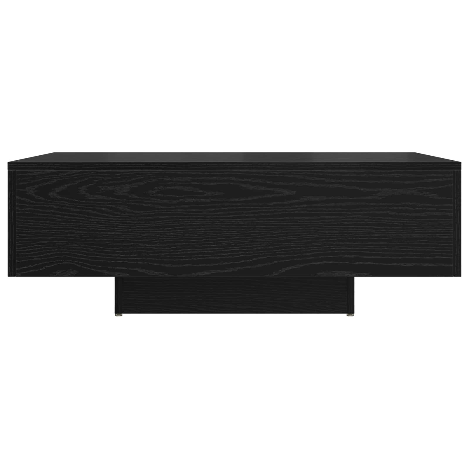 vidaXL Stolik kawowy Czarny Dąb 85 x 55 x 31 cm