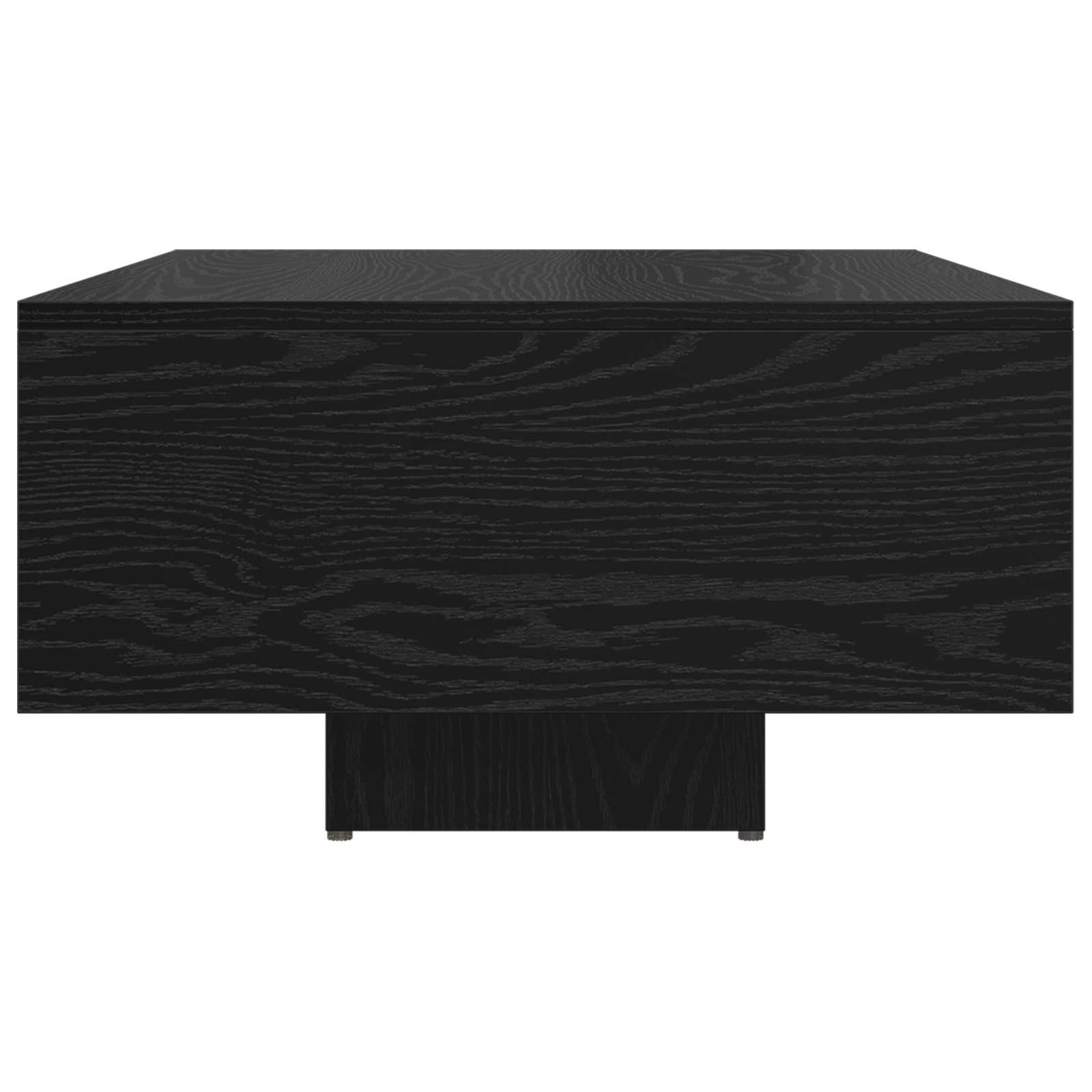 vidaXL Stolik kawowy Czarny Dąb 85 x 55 x 31 cm