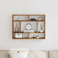 vidaXL Półka ścienna, stare drewno 75x16x55cm, materiał drewnopochodny