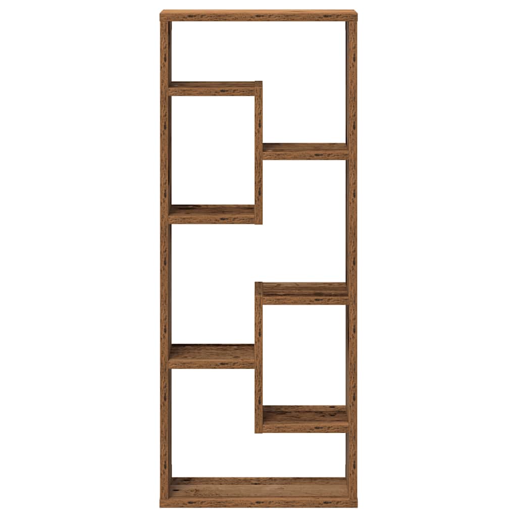 vidaXL Półka ścienna Stare drewno 36x16x90 cm Drewno klejone