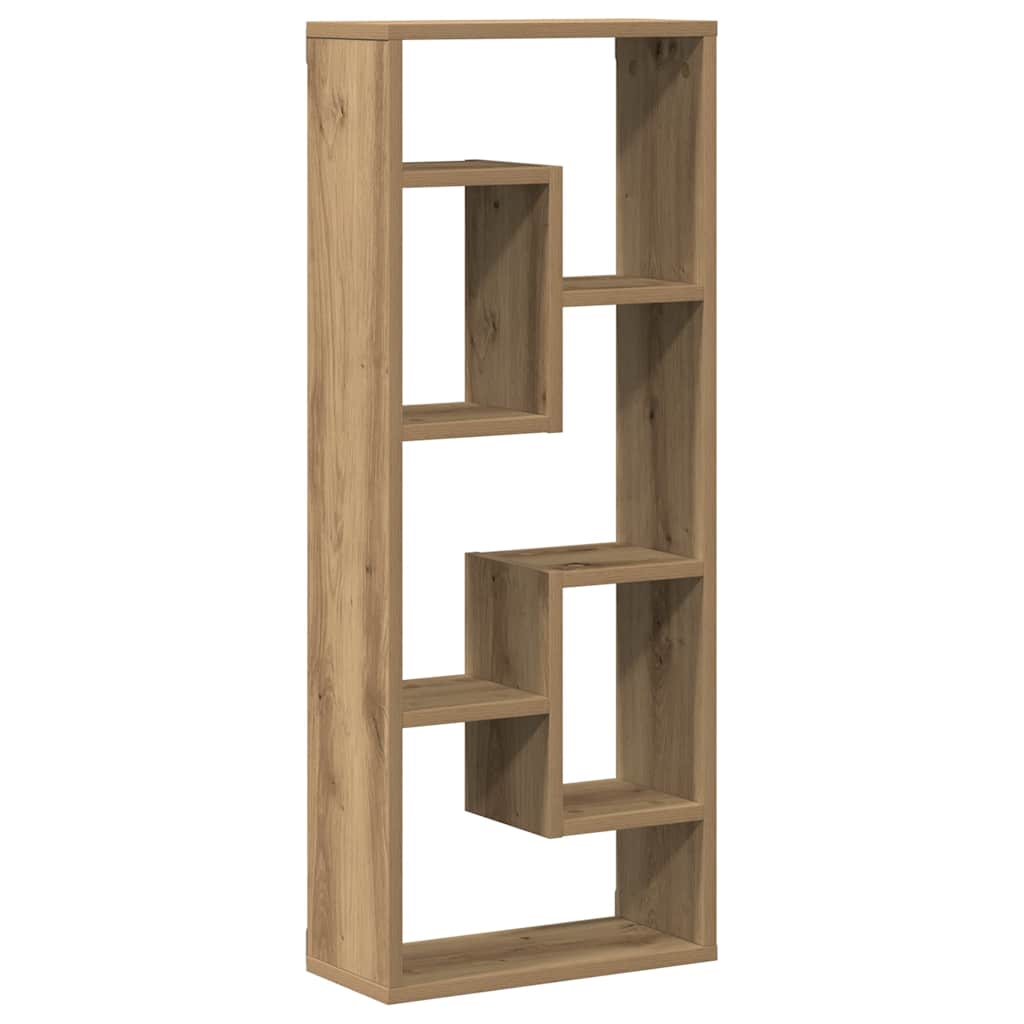 vidaXL Półka ścienna Artisan Oak 36x16x90 cm Drewno klejone